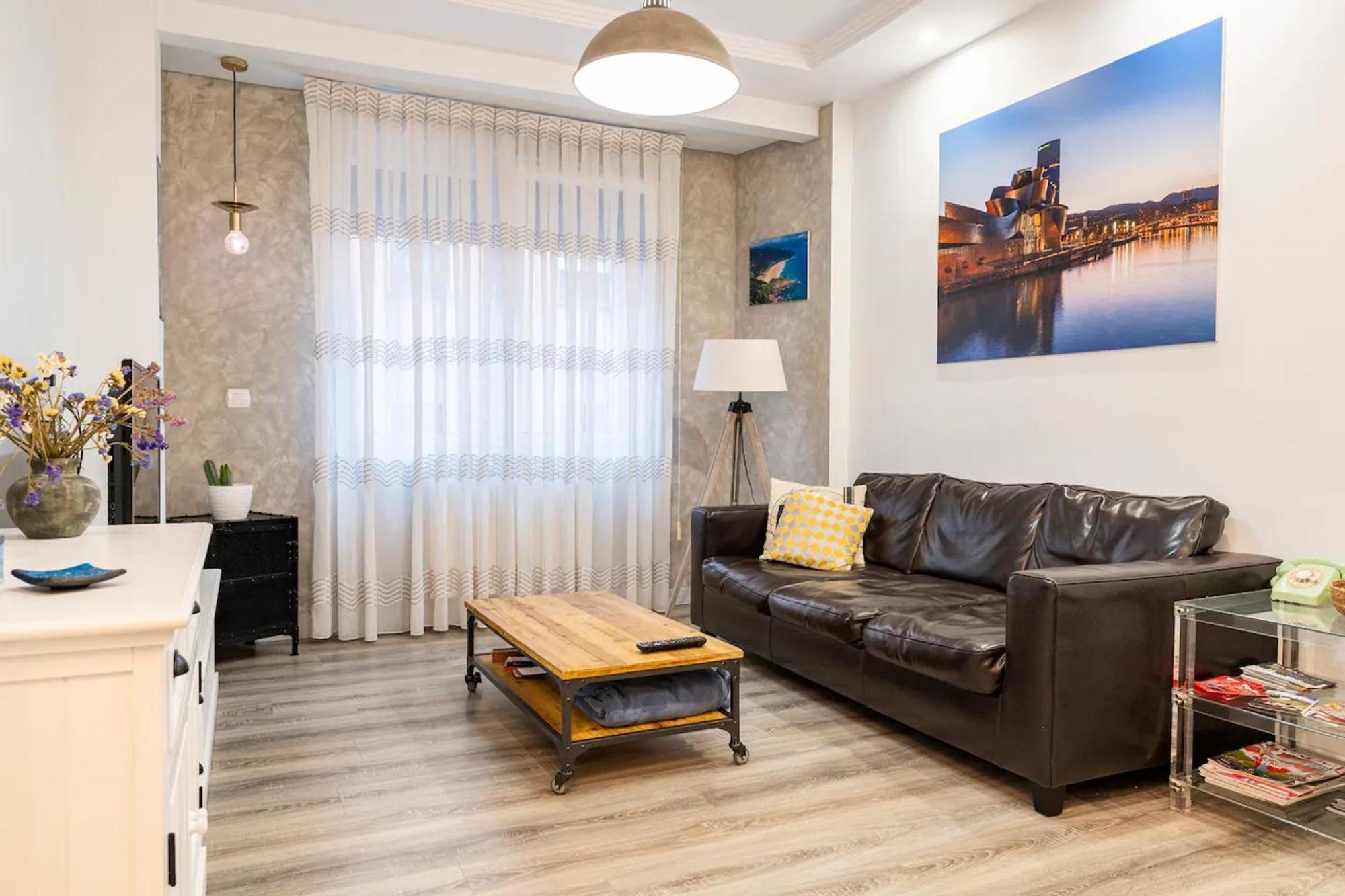 Апартаменти Amplio, Luminoso Y Moderno Cerca Del Casco Viejo Більбао Екстер'єр фото